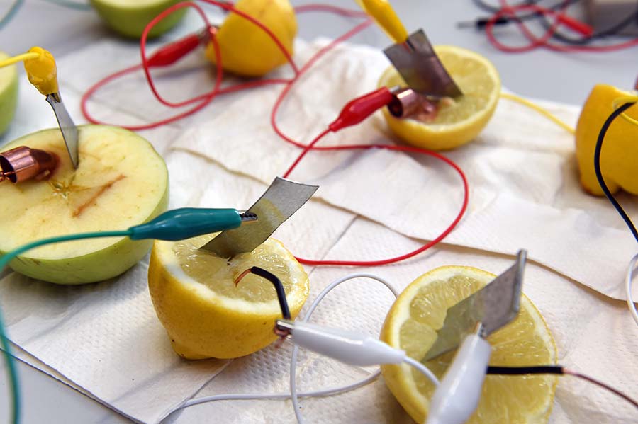 Strom aus Zitronen